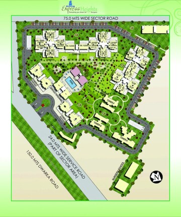 Master Plan in 3.5 BHK Apartment at Sector 99 – for Sale