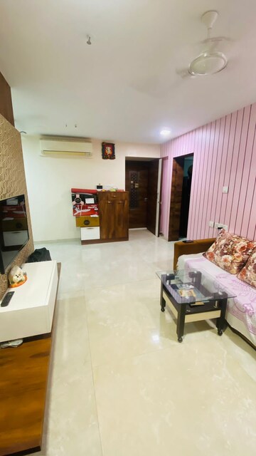 Living Room in 2 BHK Apartment at Srishti Harmony 3 Phase 1, Powai – for Rent