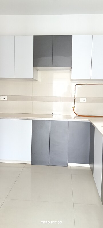Kitchen in 3 BHK Apartment at Soham Crystal Spires, Ghodbunder Road – for Rent