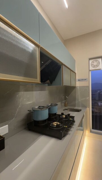 Kitchen in 2 BHK Apartment at Satre Happynest, Kanjurmarg East – for Sale