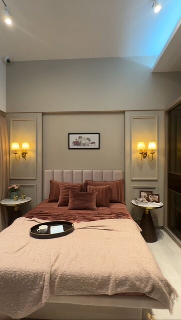 Master Bedroom in 2 BHK Apartment at Satre Happynest, Kanjurmarg East – for Sale