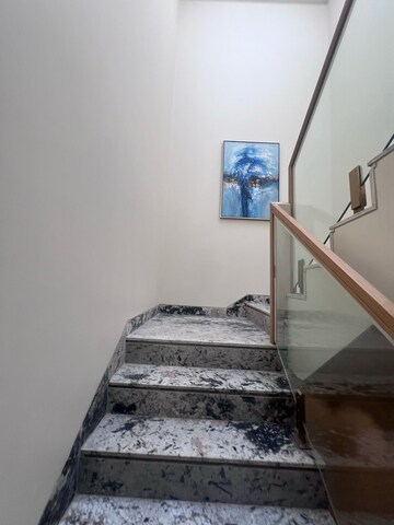 Staircase in 3 BHK Apartment at Signature Global City 92, Sector 92 – for Rent