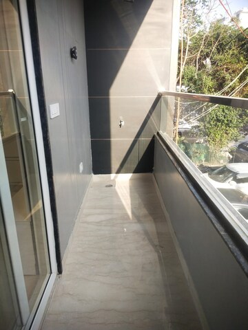 Balcony in 2.5 BHK Builder Floor at Ashok Nagar – for Rent