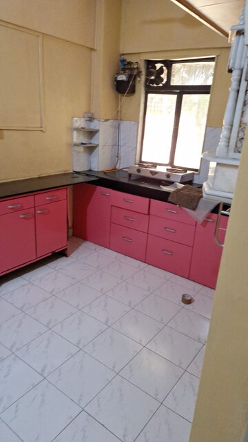 Kitchen in 1 BHK Apartment at Rajeshree Accord CHS, Andheri East – for Rent