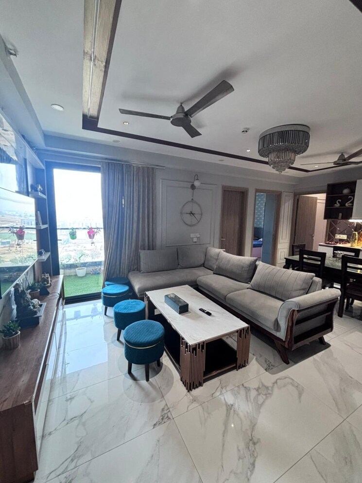 Master Bedroom, m3m-skywalk 3 Bedroom 2018 Sq.Ft. Apartment In Sector 74 Gurgaon 8643199