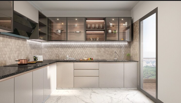 Kitchen, nibm 3 Bedroom 1211 Sq.Ft. Apartment In Nibm Pune 8643181