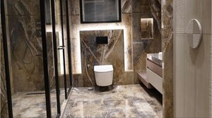 Bathroom in 3 BHK Apartment at Assotech The Nest, Sain Vihar – for Sale