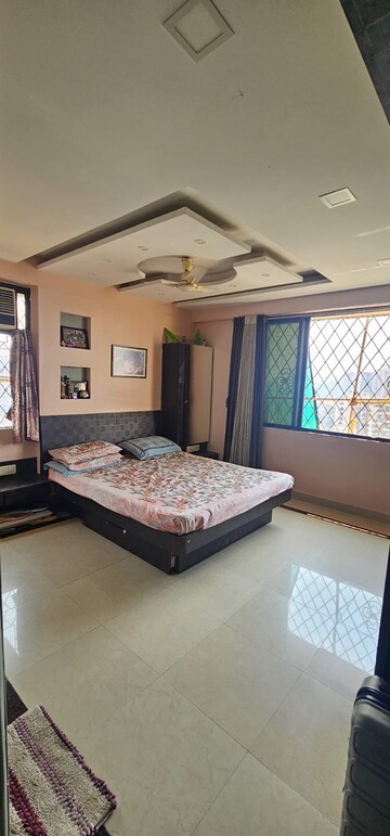 Bedroom in 3 BHK Apartment at Yogi Residency, Borivali East – for Rent