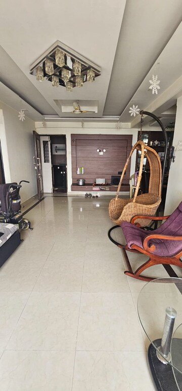 Living Room in 3 BHK Apartment at Yogi Residency, Borivali East – for Rent