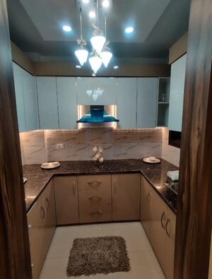 Kitchen in 2 BHK Builder Floor at Metroview Apartment, Uttam Nagar – for Sale