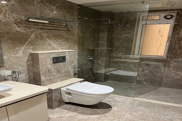 Bathroom in 2 BHK Apartment at Goodwill Kanchangiri, Kandivali East – for Sale