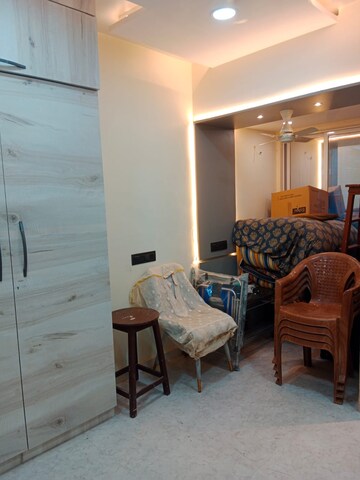 Living Room in 1 BHK Apartment at Naupada – for Rent