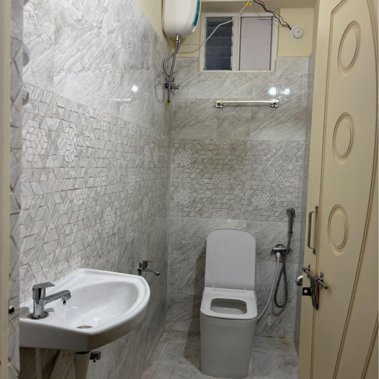 Bathroom, financial district 2 Bedroom 1150 Sq.Ft. Builder Floor In Financial District Hyderabad 8643616