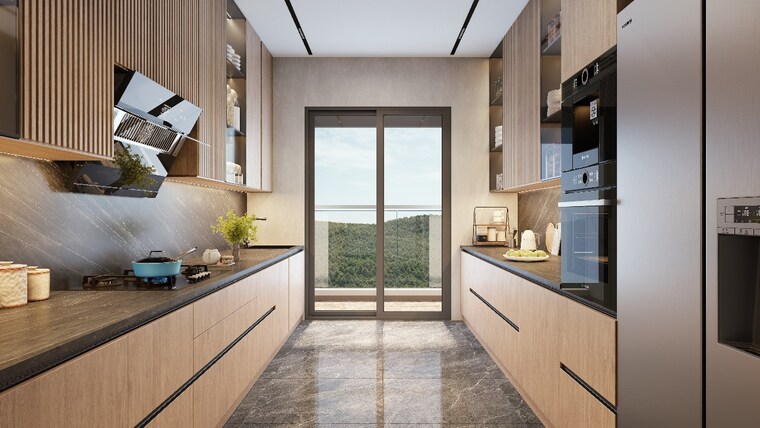 Kitchen, pristine-the-lords 3 Bedroom 1554 Sq.Ft. Apartment In Pashan Pune 8643726