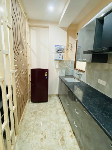 Kitchen in 1 BHK Builder Floor at Hong Kong Bazaar, Sector 57 – for Rent