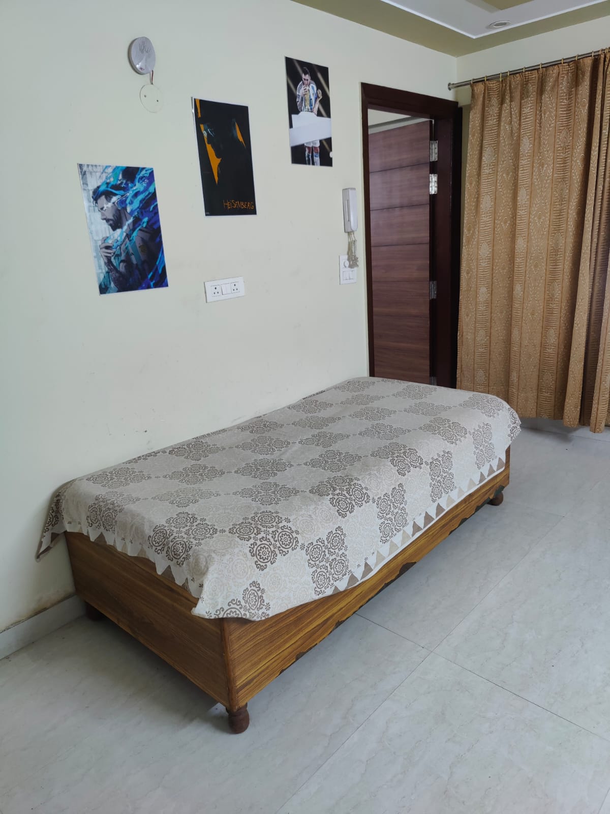 1 BHK + Pooja Room Builder Floor For Rent in Sector 43