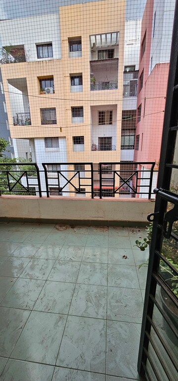 Balcony in 2 BHK Apartment at Ruturang Complex, Satara Road – for Rent
