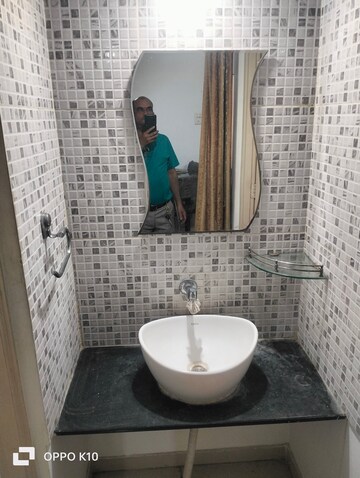 Bathroom in 2 BHK Apartment at ARV Ganga Kingston, Mohammadwadi – for Rent