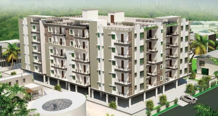 Exterior View, sai-vamsee-brindavan 3 Bedroom 1475 Sq.Ft. Apartment In Hafeezpet Hyderabad 8631321