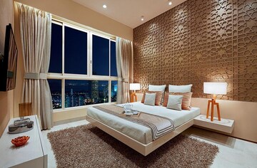 Bedroom in 3 BHK Apartment at Indiabulls Blu, Worli – for Rent