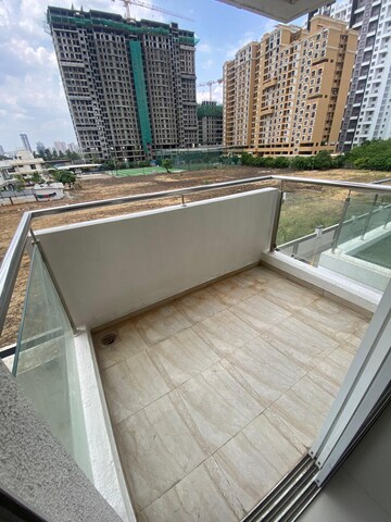 Balcony in 2.5 BHK Apartment at Samarttha 45 Shashwat Avenue, Punawale – for Rent