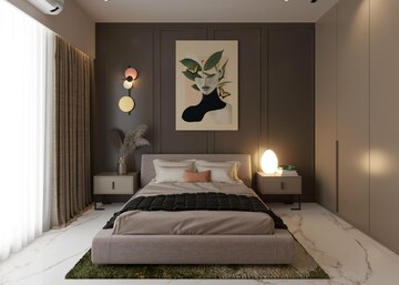 Bedroom in 4 BHK Apartment at Lodha World View, Worli – for Rent