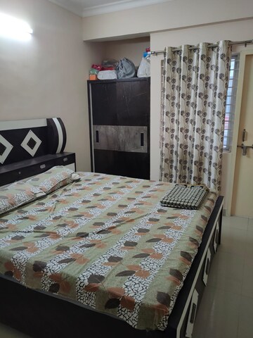 Bedroom in 3 BHK Apartment at Shiva Whispering Woods, Salaiya – for Sale