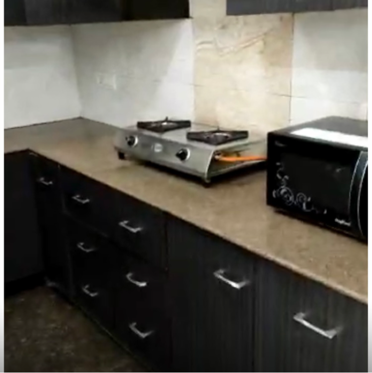 Kitchen, east of kailash 3 Bedroom 1125 Sq.Ft. Builder Floor In East Of Kailash Delhi 8644560