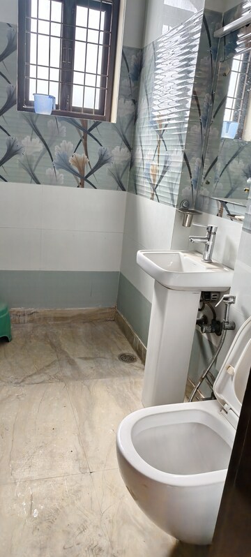 Bathroom in 2 BHK Builder Floor at Lajpat Nagar I – for Rent