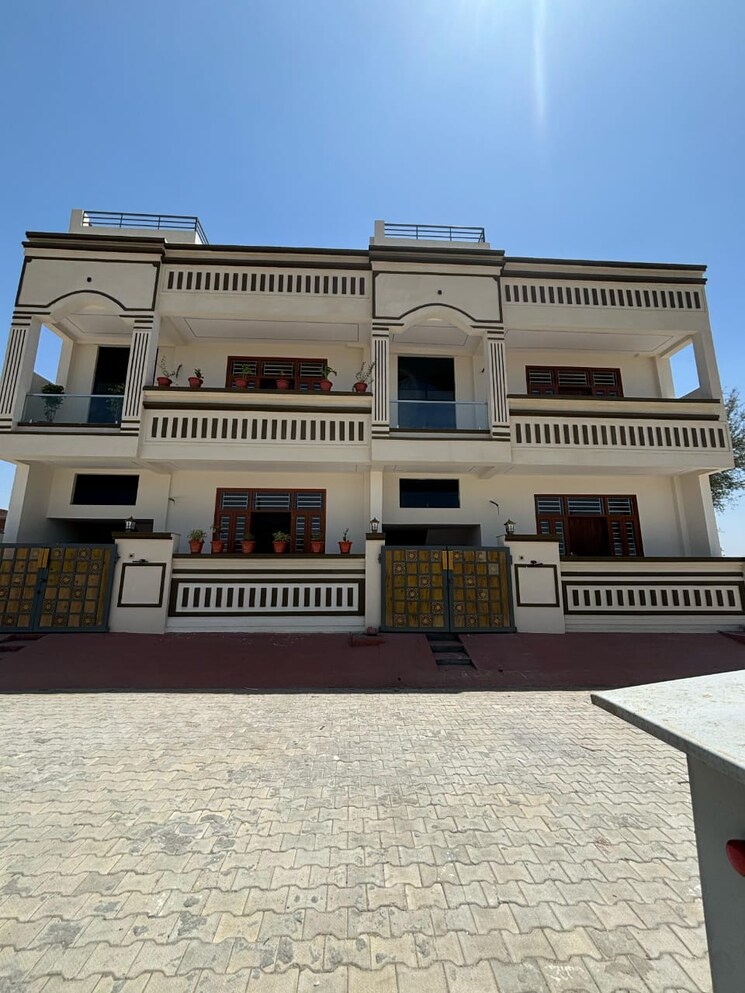 Exterior View, ansals-sushant-city-i-spanish-villa 3 Bedroom 1750 Sq.Ft. Independent House In Kalwar Road Jaipur 8644634