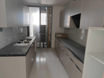 Kitchen in 4 BHK Apartment at Rustomjee Crown, Prabhadevi – for Rent