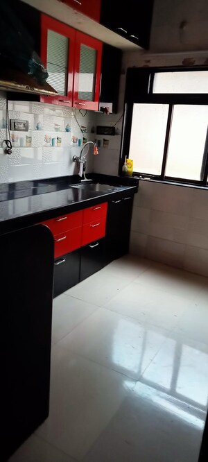 Kitchen in 2 BHK Apartment at Baba Niwas CHS, Nerul – for Sale