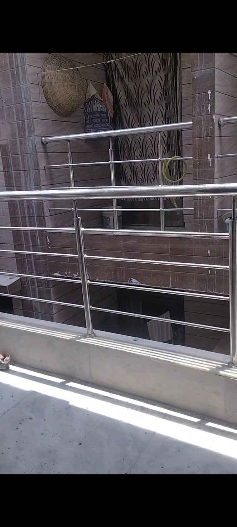 Balcony, new ashok nagar 1 Bedroom 400 Sq.Ft. Builder Floor In New Ashok Nagar Delhi 8644914