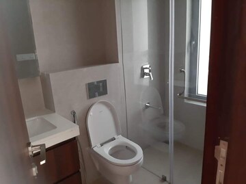 Bathroom in 2 BHK Apartment at Piramal Vaikunth, Balkum Pada – for Rent