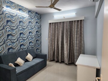 Living Room in 2 BHK Apartment at Kabra Hyde Park, Manpada – for Rent