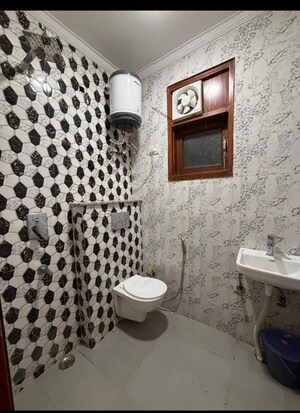 Bathroom in 2 BHK Builder Floor at Panchsheel Vihar – for Sale