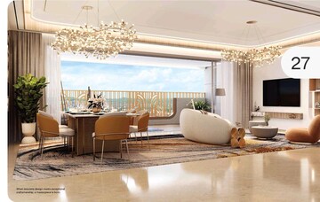 Living Room in 3.5 BHK Apartment at Dombivli East – for Sale