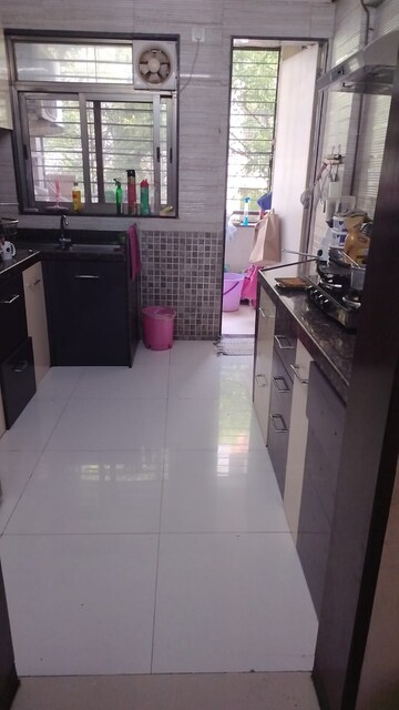 Kitchen in 3 BHK Apartment at Kool Homes Green Valley, Bavdhan – for Rent