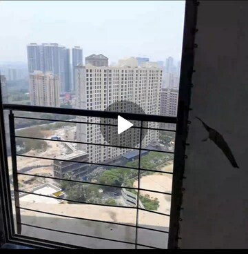 Balcony in 1 BHK Apartment at Runwal Eirene, Balkum Pada – for Rent