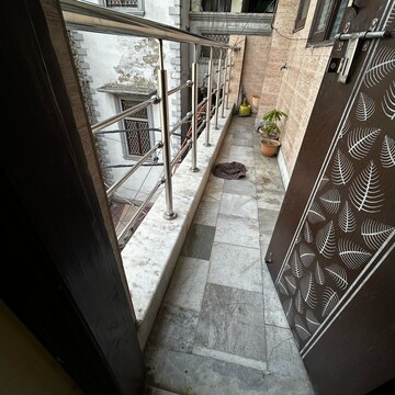 Balcony in 2 BHK Builder Floor at Kotla Mubarakpur – for Rent