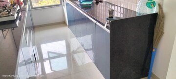 Balcony in 2 BHK Apartment at Kalpataru Immensa, Kolshet Road – for Rent