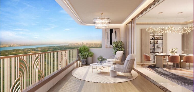 Balcony, thane west 3.5 Bedroom 1344 Sq.Ft. Apartment In Thane West Thane 8645342