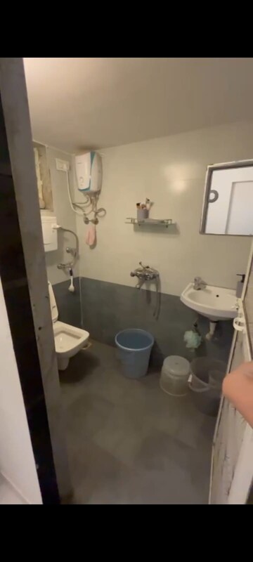 Bathroom in 1 BHK Apartment at Seven Apna Ghar Phase 2 Plot A, Mira Road – for Sale