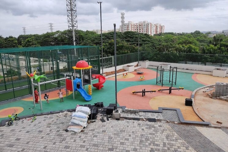 Swimming Pool, incor-one-city 2 Bedroom 1216 Sq.Ft. Apartment In Kukatpally Hyderabad 8645413