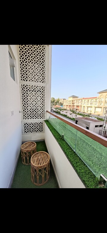 Balcony in 1 BHK Apartment at SBP City Of Dreams Zirakpur, High Ground – for Rent