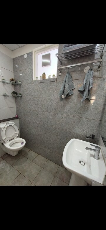 Bathroom in 1 BHK Apartment at SBP City Of Dreams Zirakpur, High Ground – for Rent