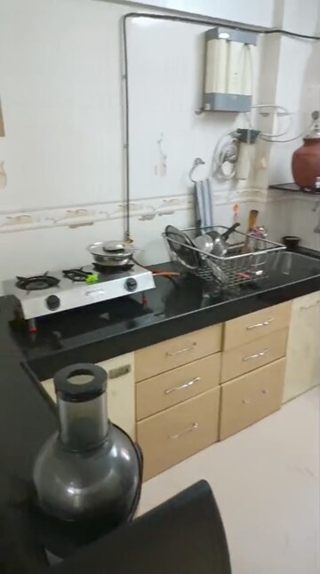 Kitchen in 1 BHK Apartment at Vasant Vaibhav CHS, Bhayandar West – for Sale