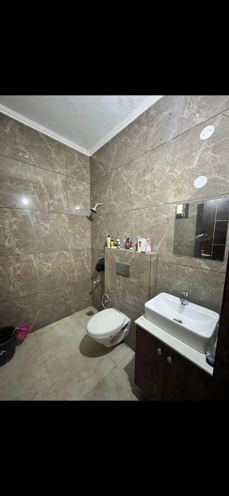 Bathroom, shiva-enclave-zirakpur 3 Bedroom 1350 Sq.Ft. Builder Floor In Patiala Road Zirakpur 8645597