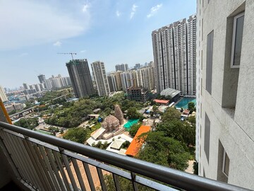 Balcony in 3 BHK Apartment at Piramal Vaikunth, Balkum Pada – for Rent