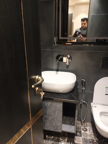 Bathroom in 3 BHK Builder Floor at Ashoka Niketan – for Sale